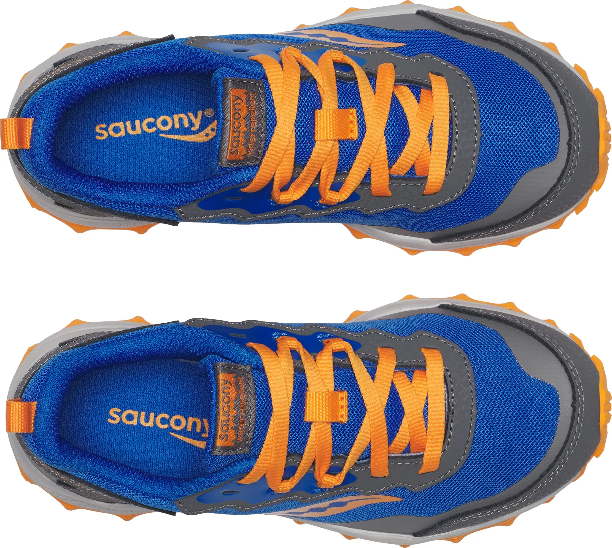 Inner Foam Light Motion Saucony Peregrine KDZ Shield Junior Trail Running Shoes - Blue
