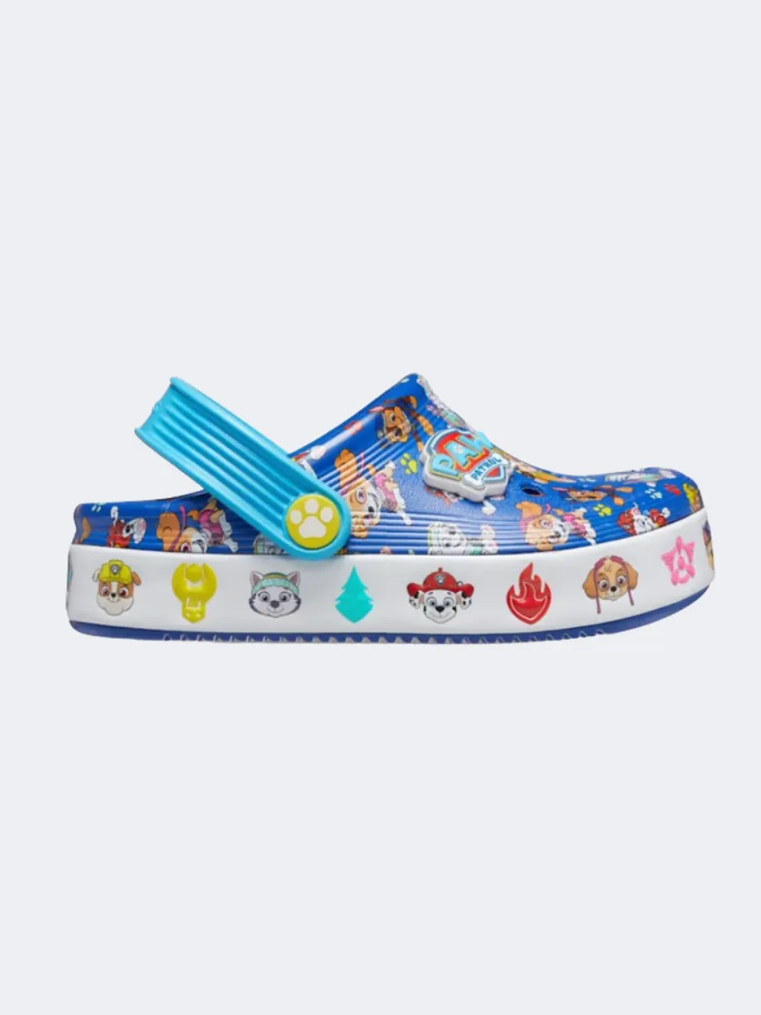 Carry Easy Comfort Enhancement Crocs Paw Patrol Off Court Clog Infant Lifestyle Blue