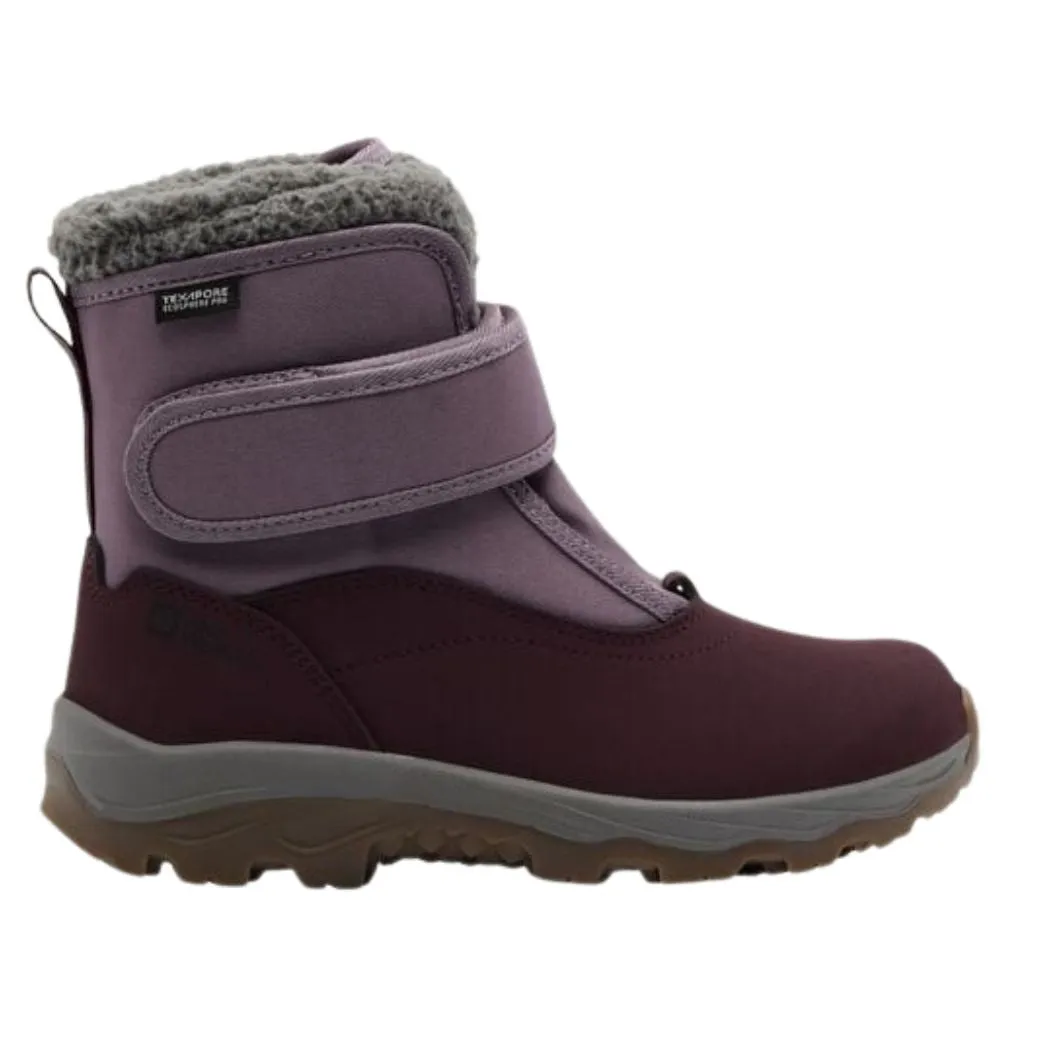 jack wolfskin Vojo Shell Texapore Mid VC Kids Waterproof Winter Boots Path Free