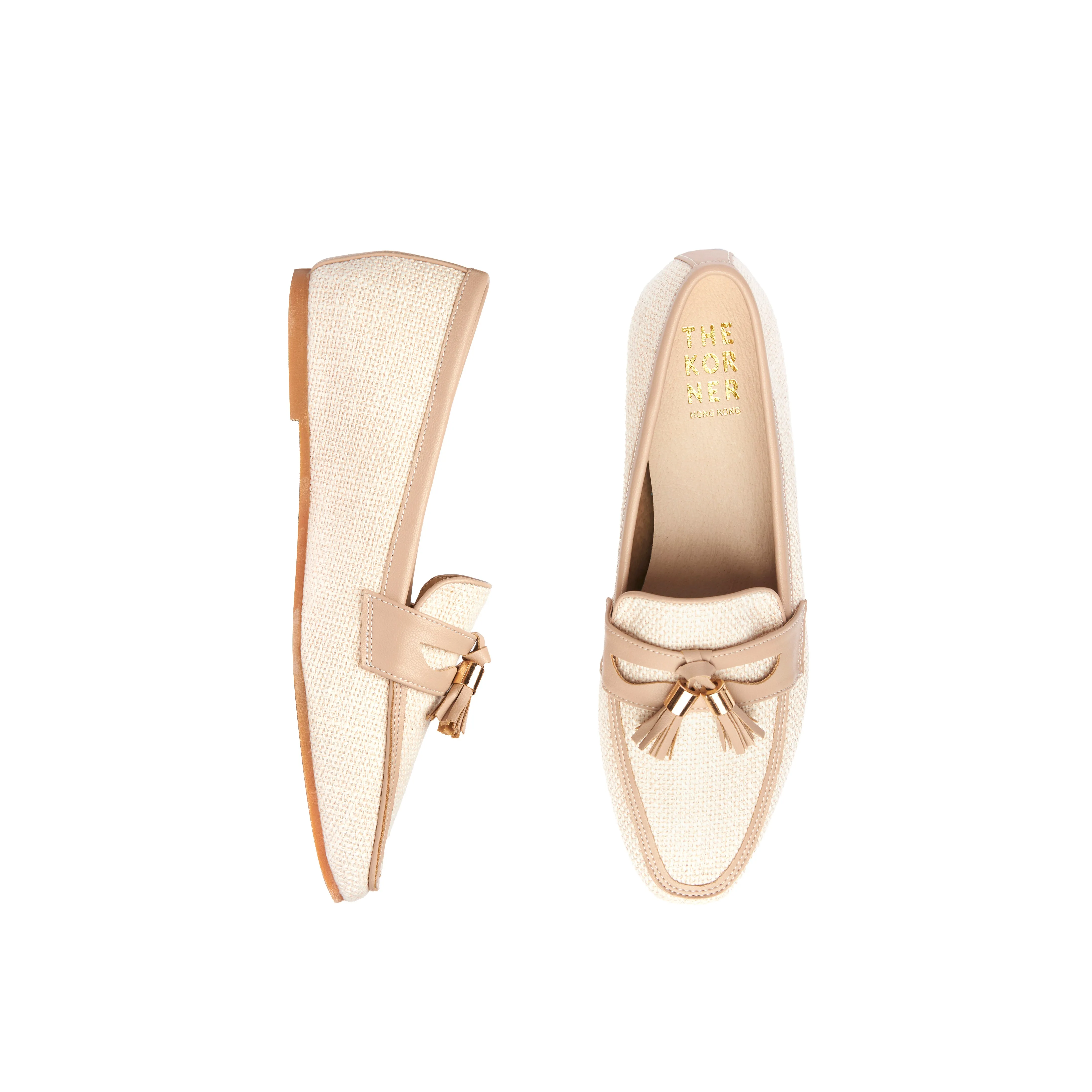 Kenni Tassel Loafers - Beige ( BEI ) Quick Stride Water Safe