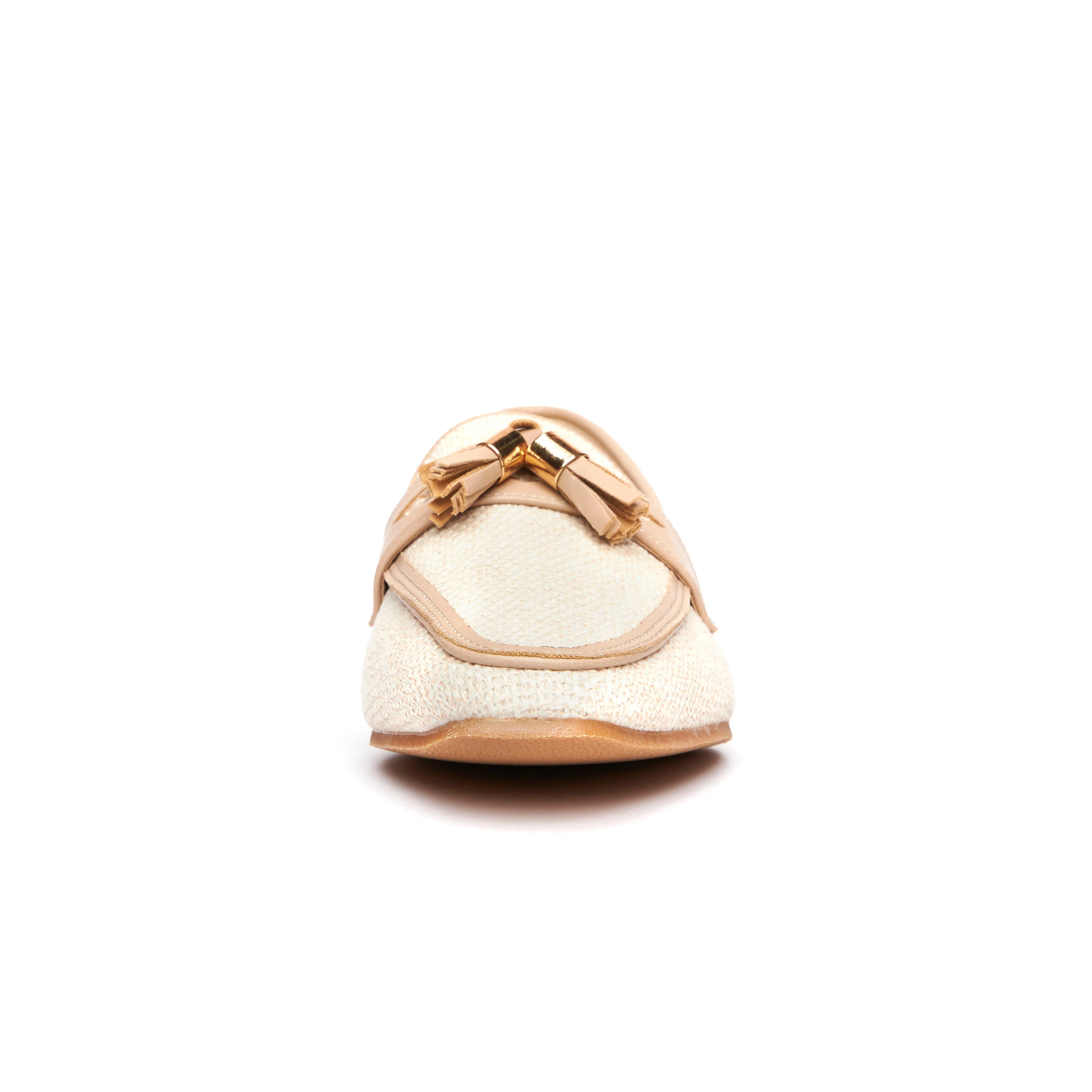 Strong Guard Kenni Tassel Loafers - Beige ( BEI )