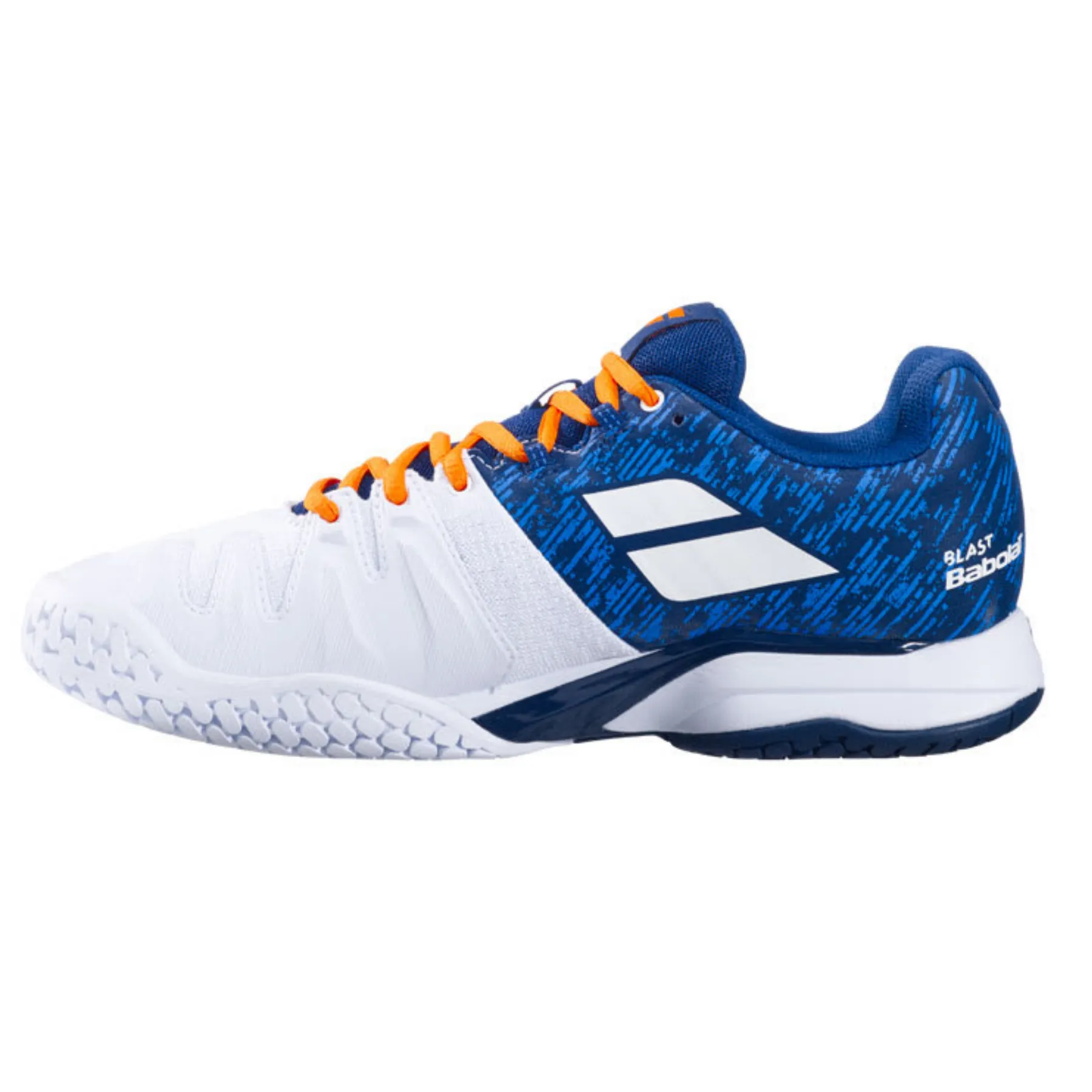 Outdoor Gear Babolat Propulse Blast All Court Men's Tennis Shoes - White/Dark Blue