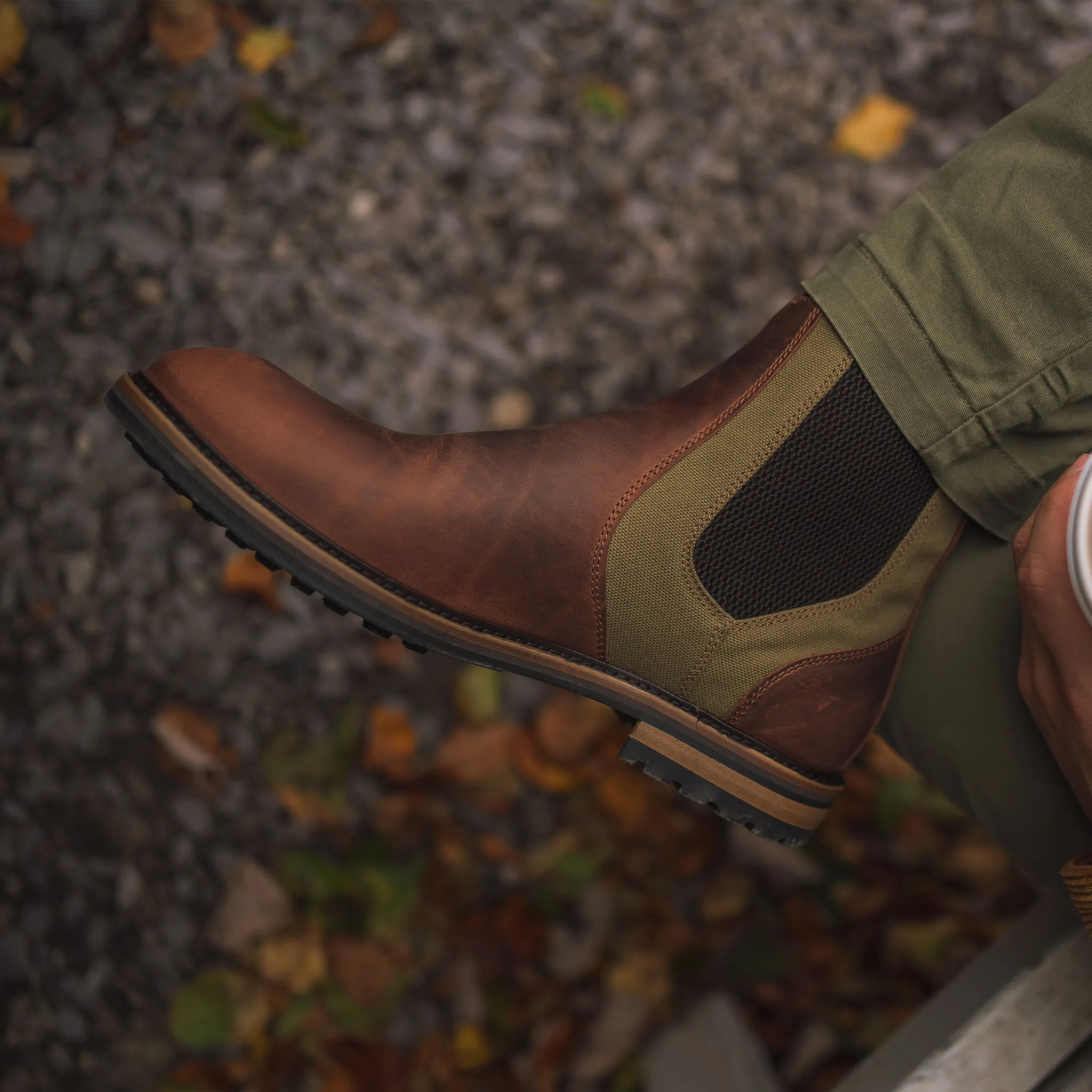 GARSTANG // SHIITAKE & MILITARY Timeless Formal Appeal Structured silhouette