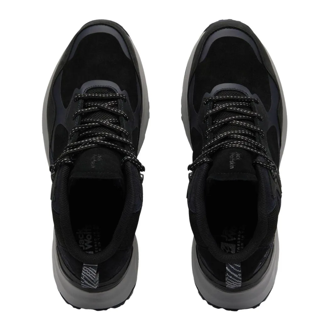 jack wolfskin Camp Fever Texapore Mid Men's Waterproof Outdoor Shoes Water Edge Look Ready