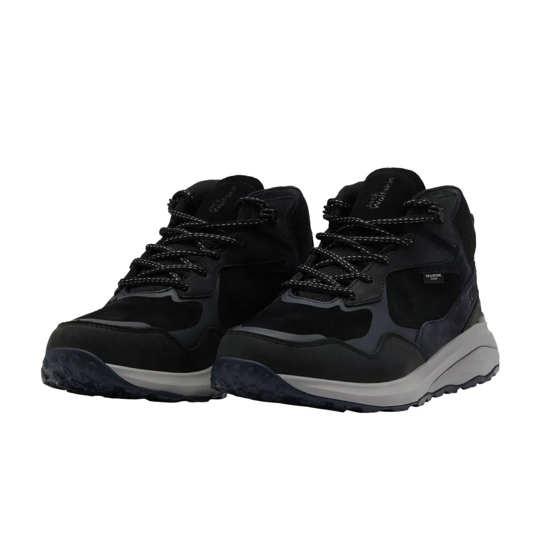 Fresh Drop Memory Foam jack wolfskin Camp Fever Texapore Mid Men's Waterproof Outdoor Shoes