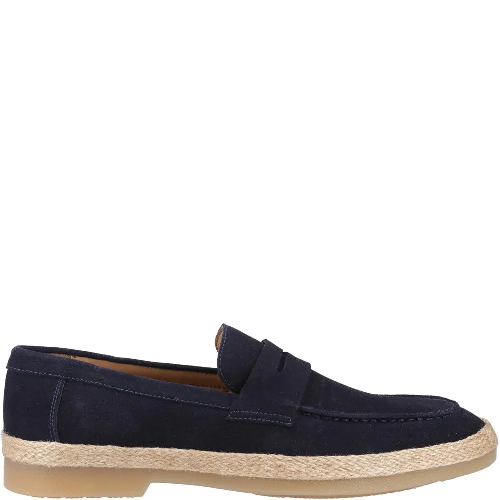 Navy Laurence Loafers Weather Protection Outdoor Ready