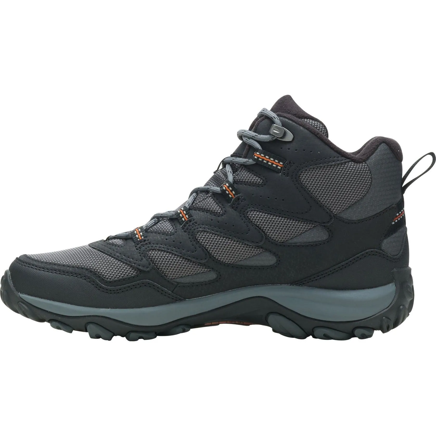 Merrell West Rim Sport Thermo Mid Mens Waterproof Walking Boots - Black All-Terrain Gear