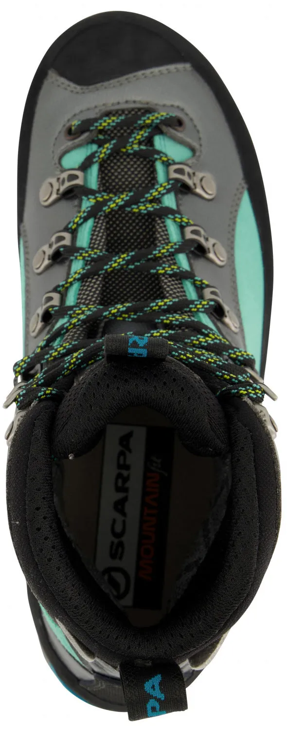 Scarpa Triolet GORE-TEX Womens Walking Boots - Green Trail Ready Support Rough Trails