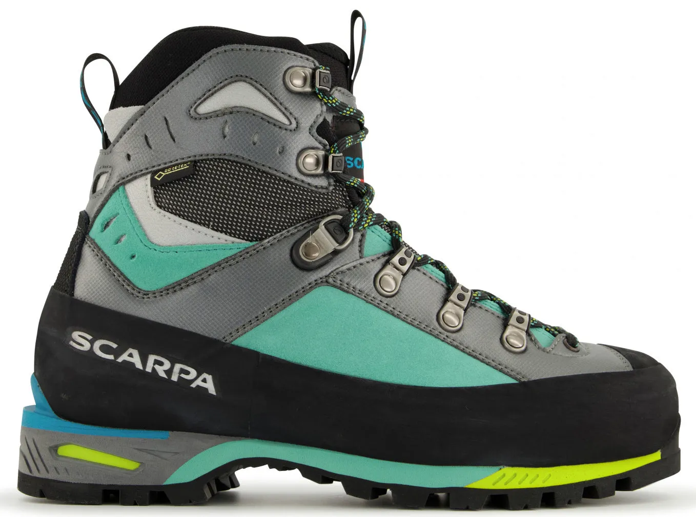 Weather Resistance Scarpa Triolet GORE-TEX Womens Walking Boots - Green
