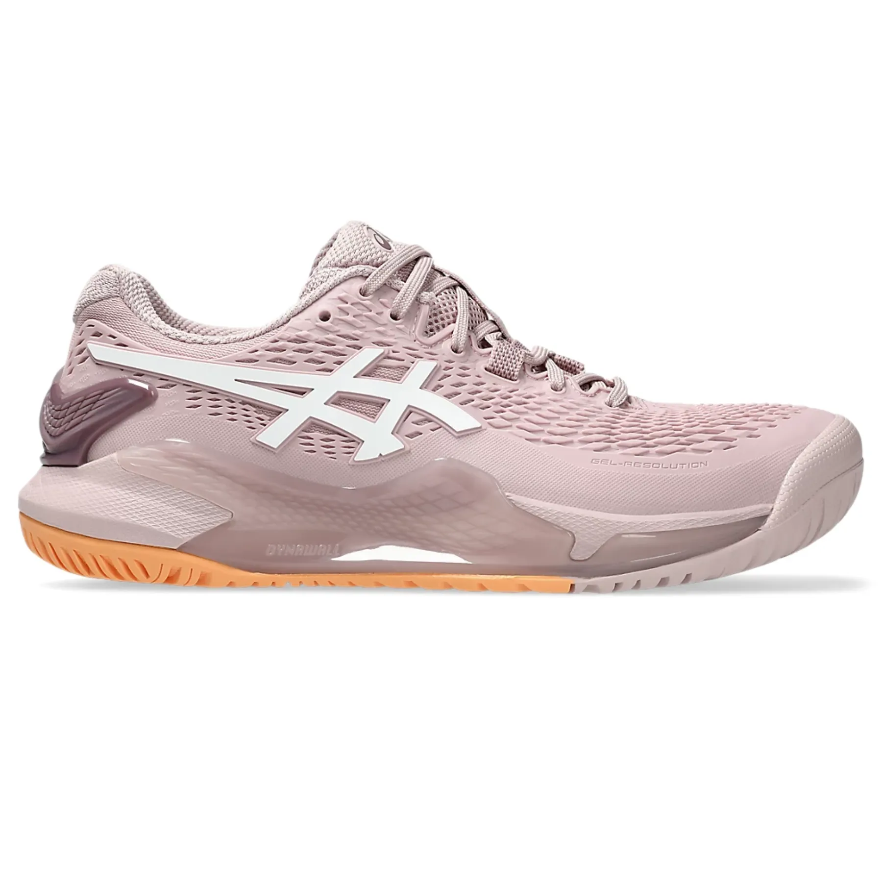 Asics Gel-Resolution 9 Wide Women Tennis Shoes - Watershed Rose/White Casual running Hybrid style