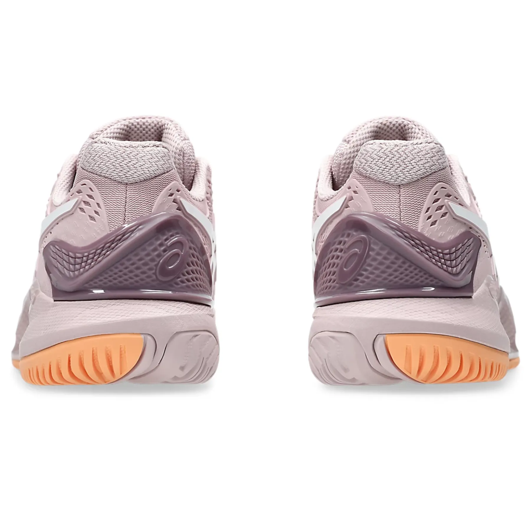 Reinforced toe Asics Gel-Resolution 9 Wide Women Tennis Shoes - Watershed Rose/White