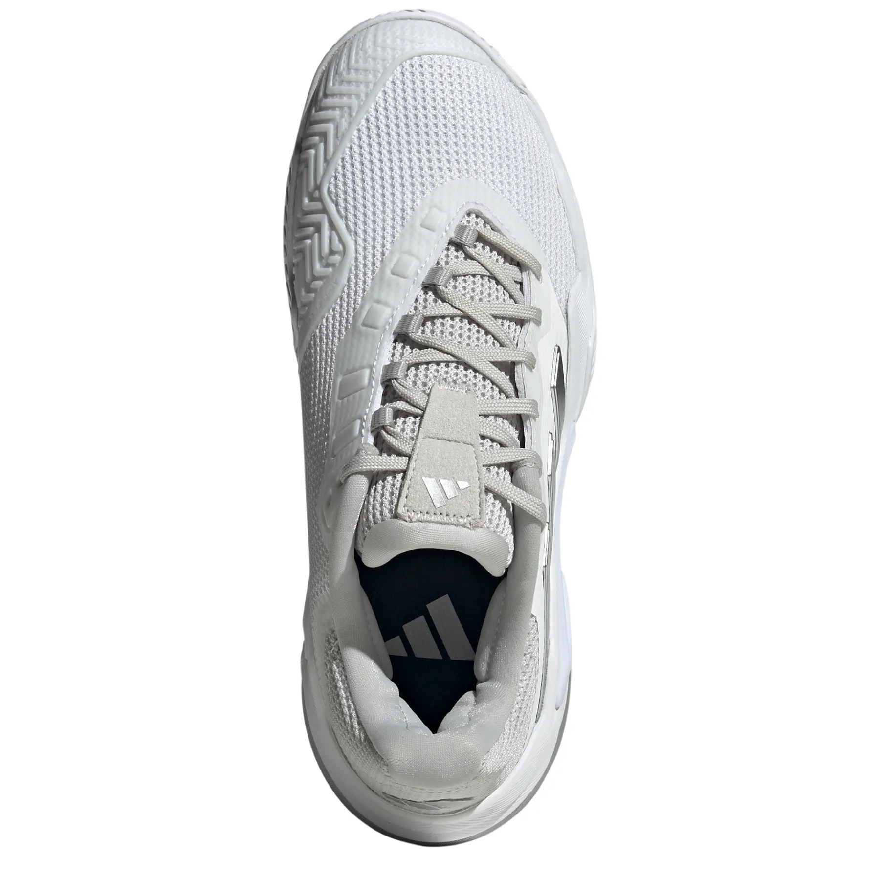 Adidas Barricade 13 Womens Tennis Shoes - Footwear White/Core Black/Grey One Motion Wear Comfort Step