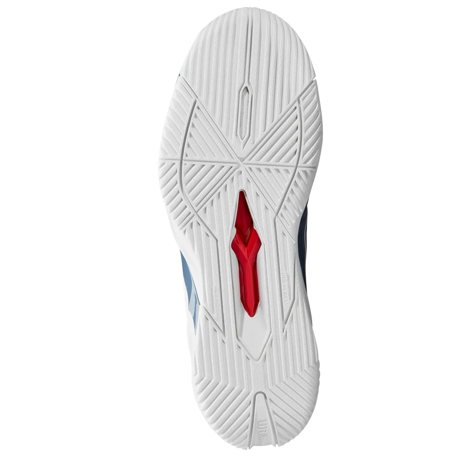 Urban Life warm weather Wilson RUSH PRO 4.5 IW Mens Tennis Shoes - China Blue / White / Snow White