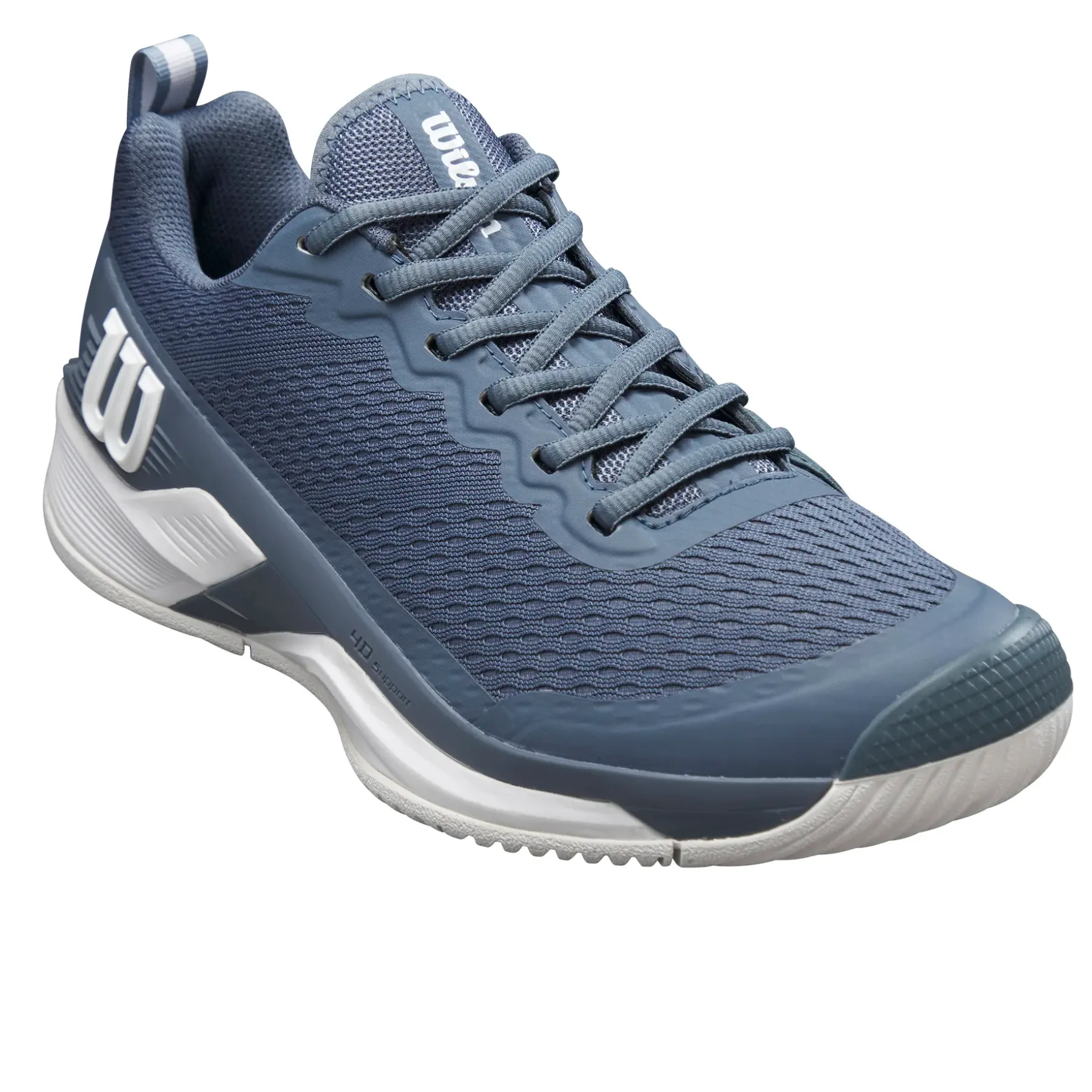 Athletic Appeal Wilson RUSH PRO 4.5 IW Mens Tennis Shoes - China Blue / White / Snow White