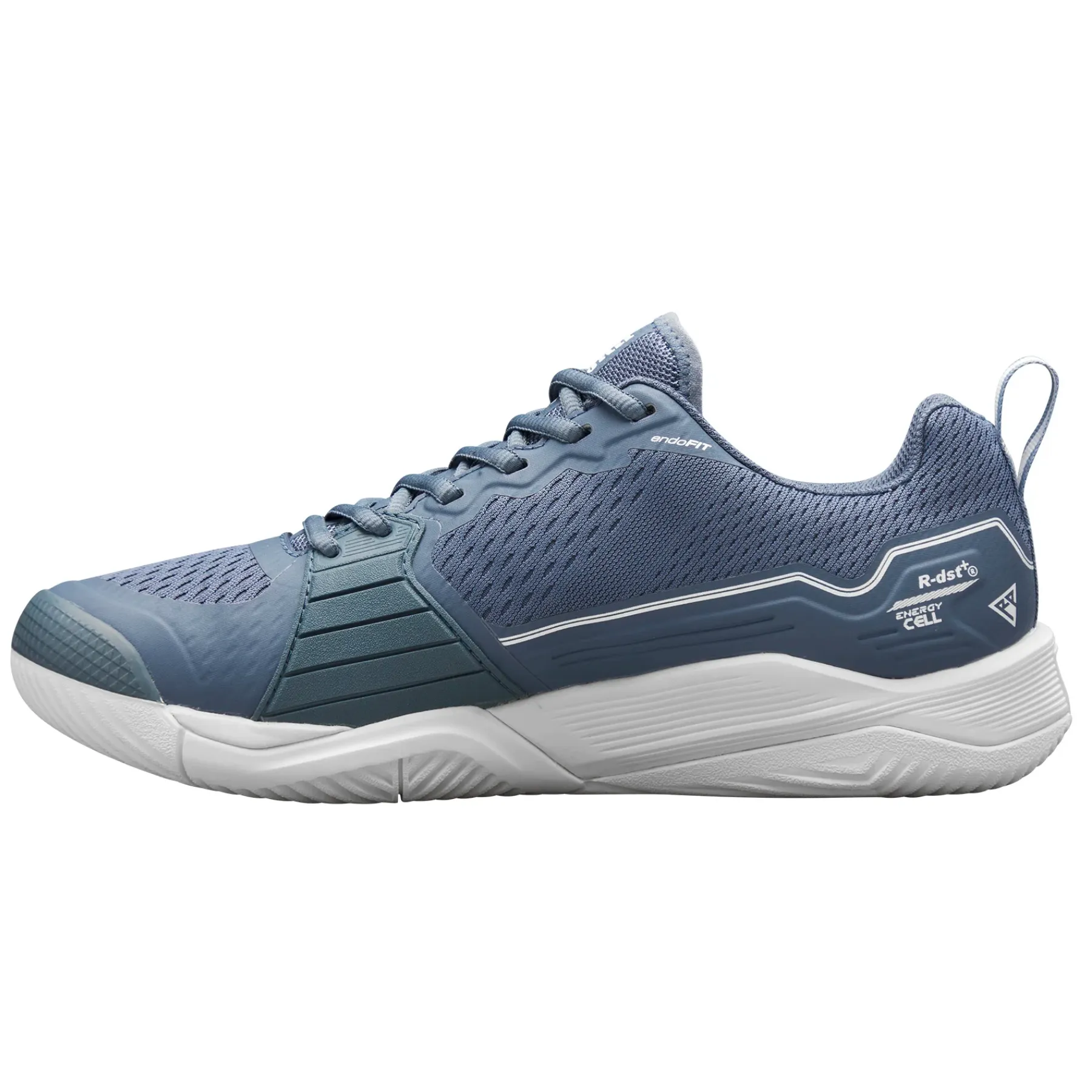 Wide toe box Wilson RUSH PRO 4.5 IW Mens Tennis Shoes - China Blue / White / Snow White