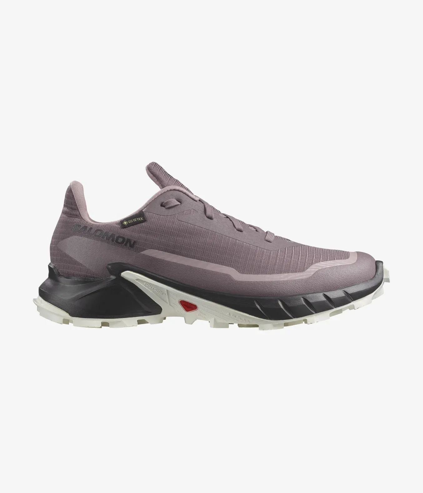 Alphacross 5 Gore-Tex (Women's) - Past Season Heel pads reduce shock from vertical impact Indoor session