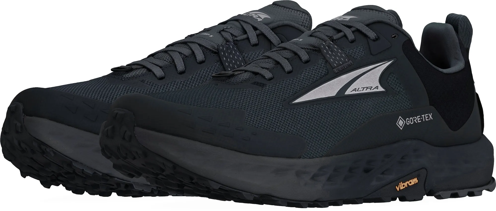 Foot Recovery Altra Timp 5 GORE-TEX Mens Trail Running Shoes - Black