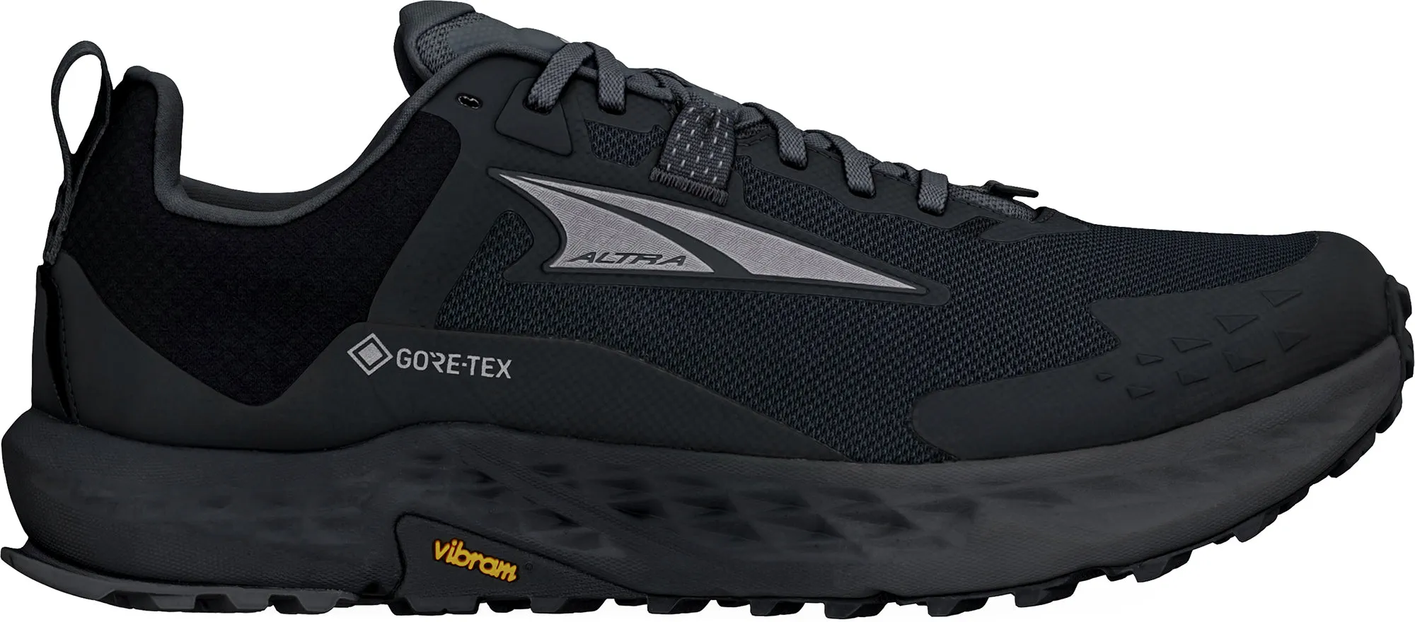 Altra Timp 5 GORE-TEX Mens Trail Running Shoes - Black Flexible Sole Everyday Pace
