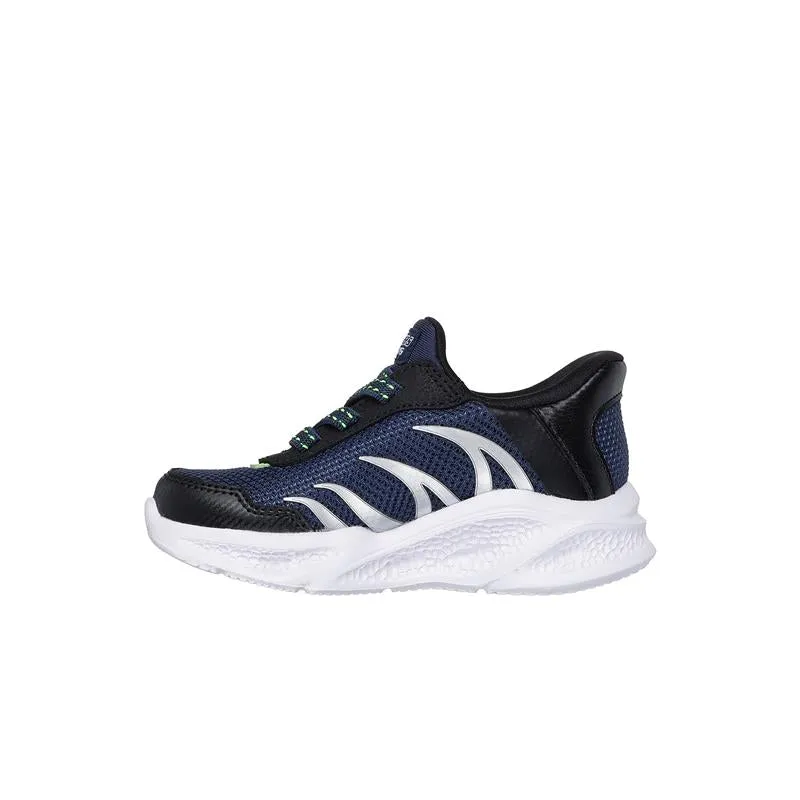 SLIP-INS: SKECHERS METEOR-LIGHTS - 403848N/NVBK Classic Slip On Durable Build