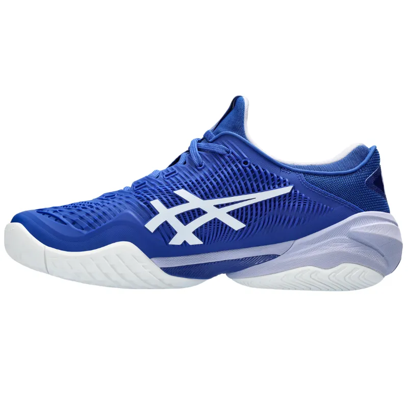 Casual Design Asics Court FF 3 Novak Mens Tennis Shoes - Blue/Fresh Air
