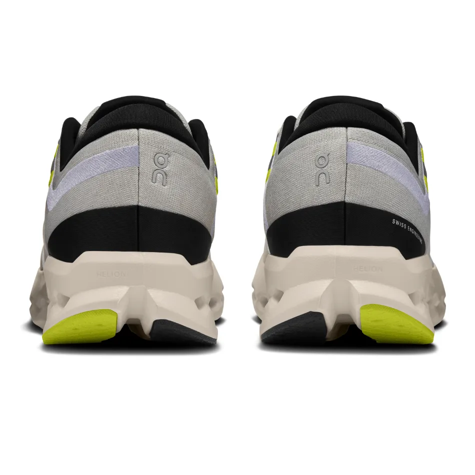 On Men's Cloudsurfer 2 Running Shoes in Glacier/Ivory SS25 running in a plateau shoes
