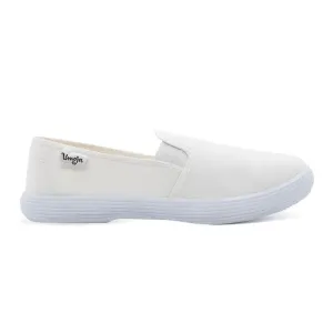 Someka Canvas Shoes - White (23-36) Breathable Material Comfort Zone