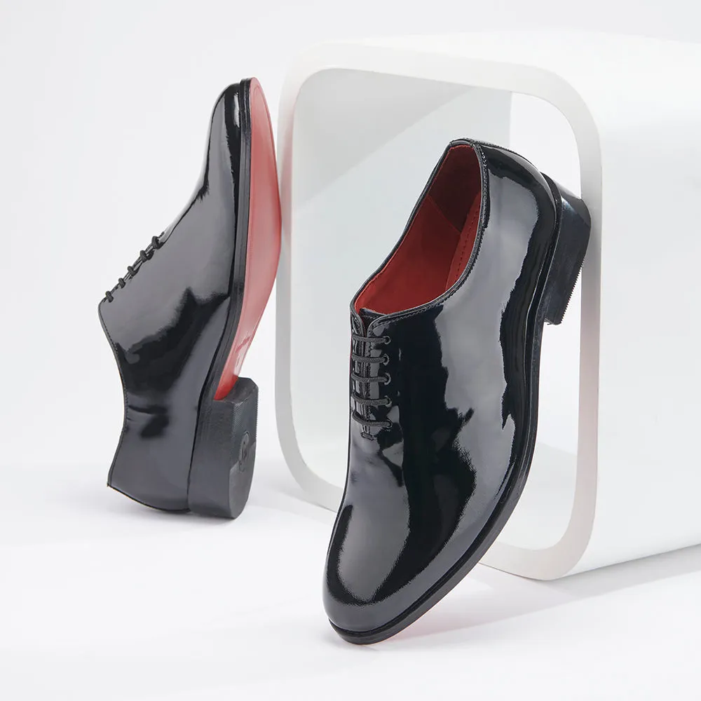 Chic Step Shoes Smart Leather Step Brunel Wholecut Oxford - Patent