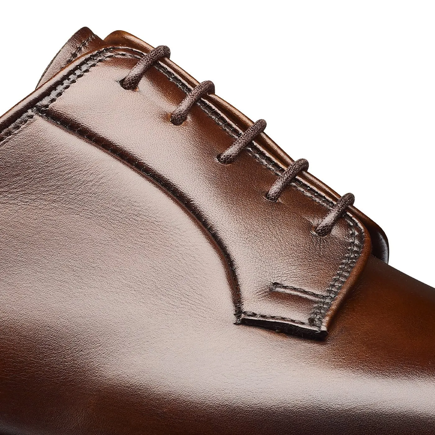 Lanark 3 Dark Brown Burnished Calf Business Shoes