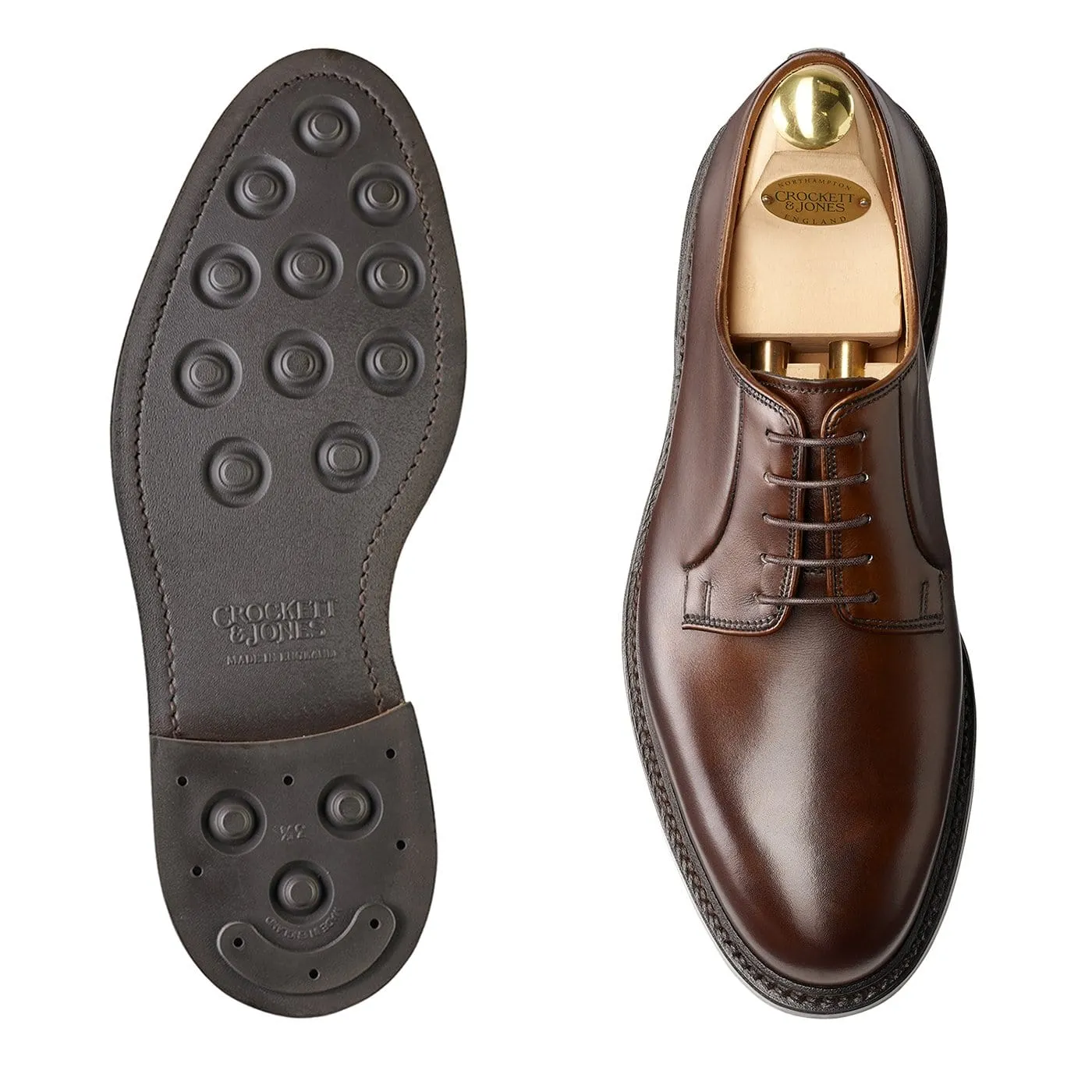 Lanark 3 Dark Brown Burnished Calf Weekend Walk Easy Pair