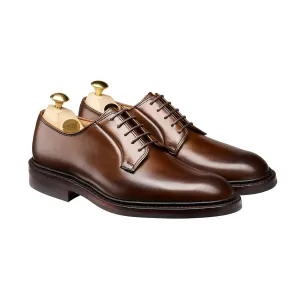 Subtle Detail Long Use Lanark 3 Dark Brown Burnished Calf