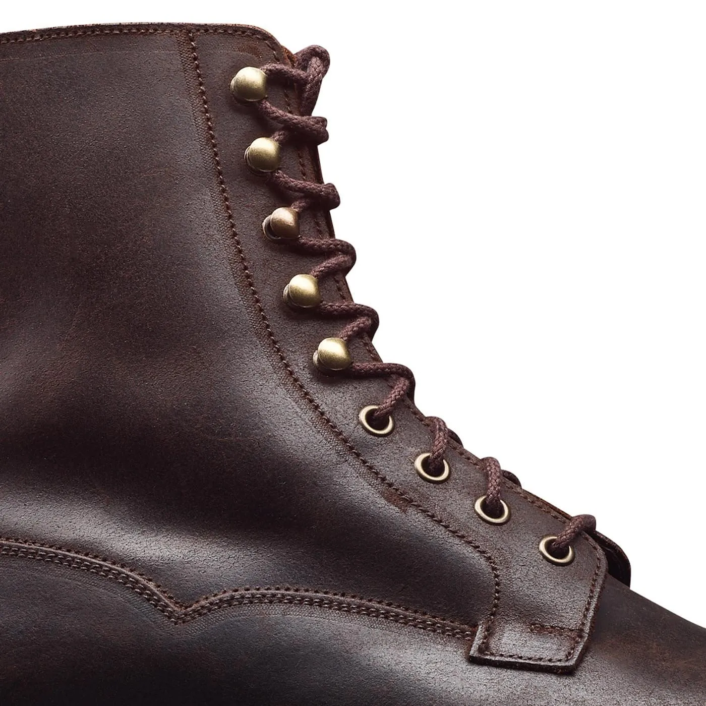 Grizedale Dark Brown Rough-Out Suede Functional Touch