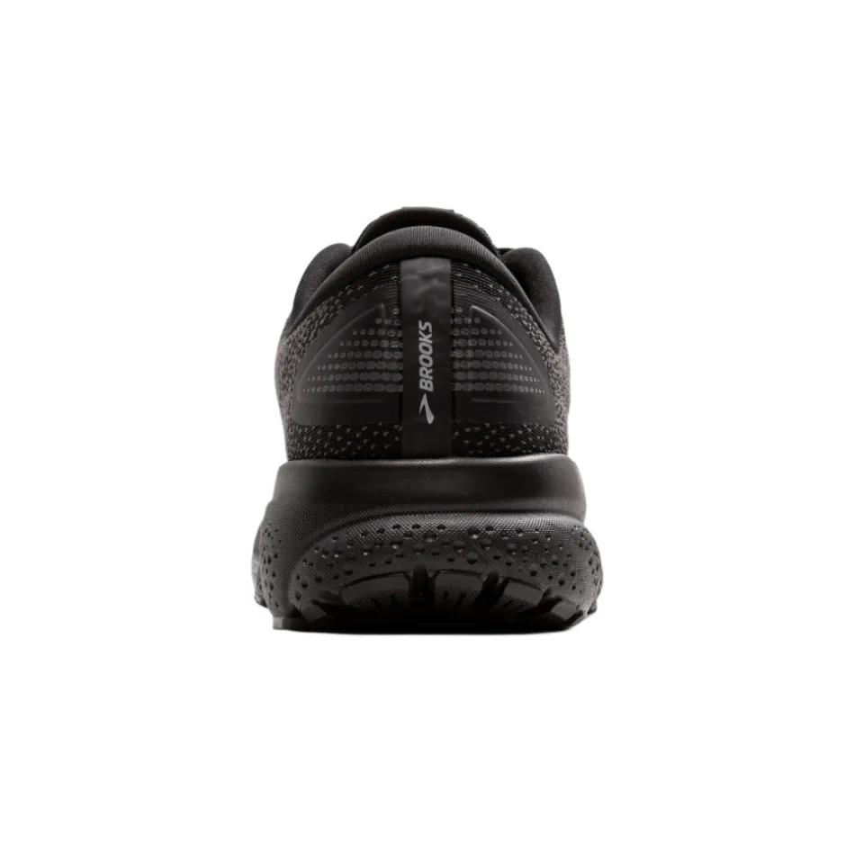 Brooks Men's Ghost 16 GTX Running Shoes in Black/Black/Ebony SS25 high - top protection anti - microbial coating shoes