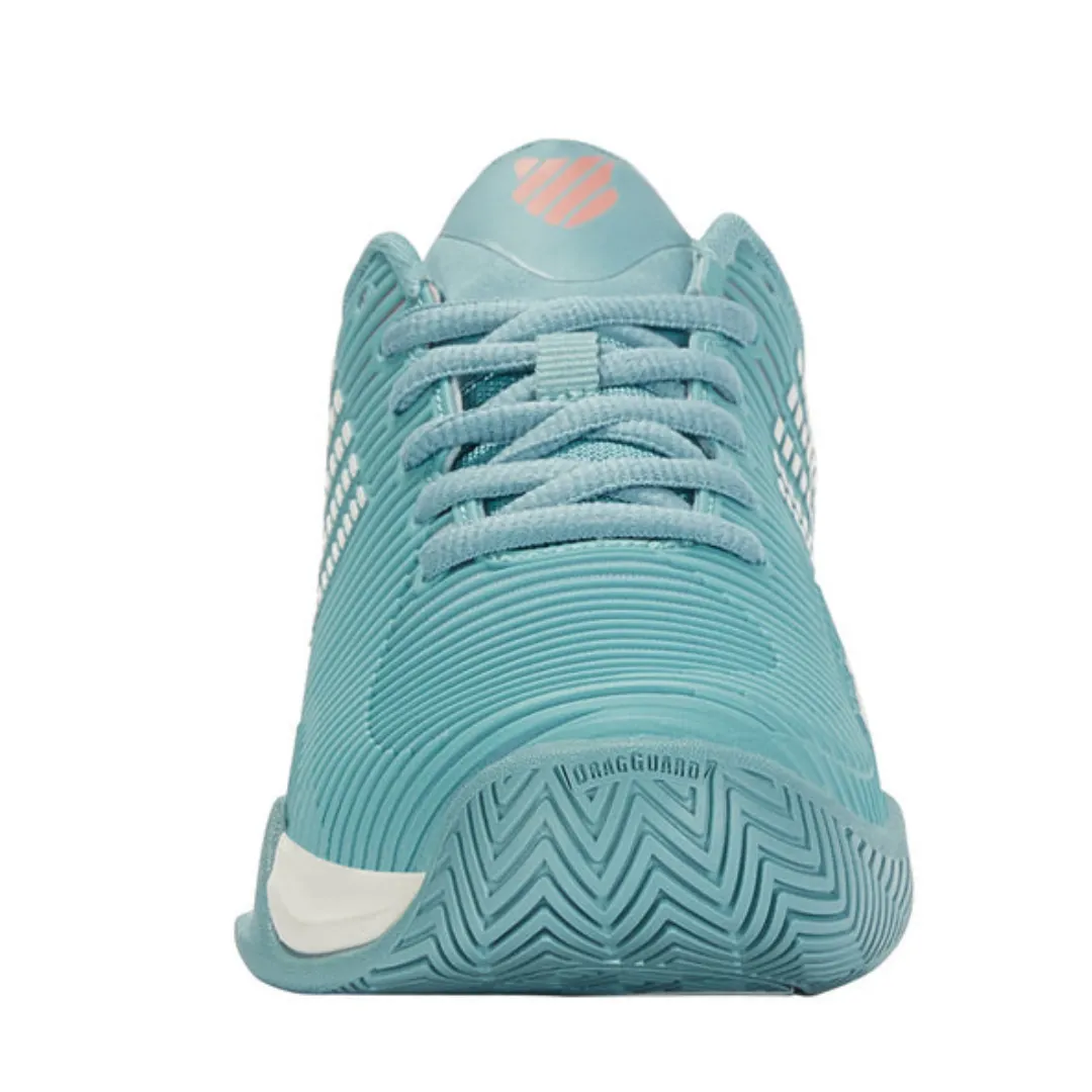 K Swiss Hypercourt Supreme Women Tennis Shoes - Nile Blue/Blanc De Blanc/Desert Flower fitness enthusiasts
