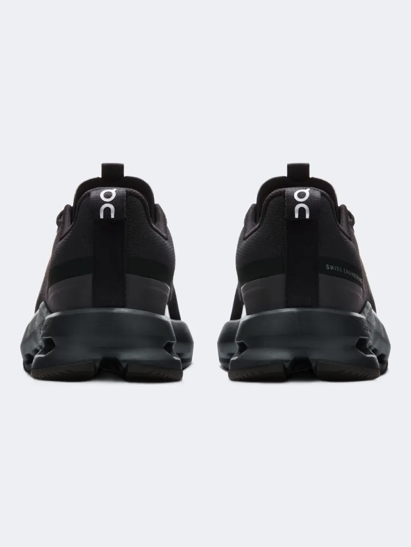 On Cloudnova Gs Lifestyle Shoes Black/Eclipse Toe Protection Free Soul