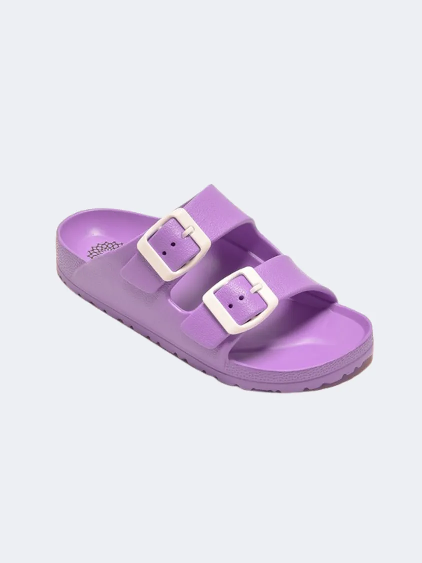 Ateneo Ps-Girls Beach Slippers Purple Star Shine Wild Trek