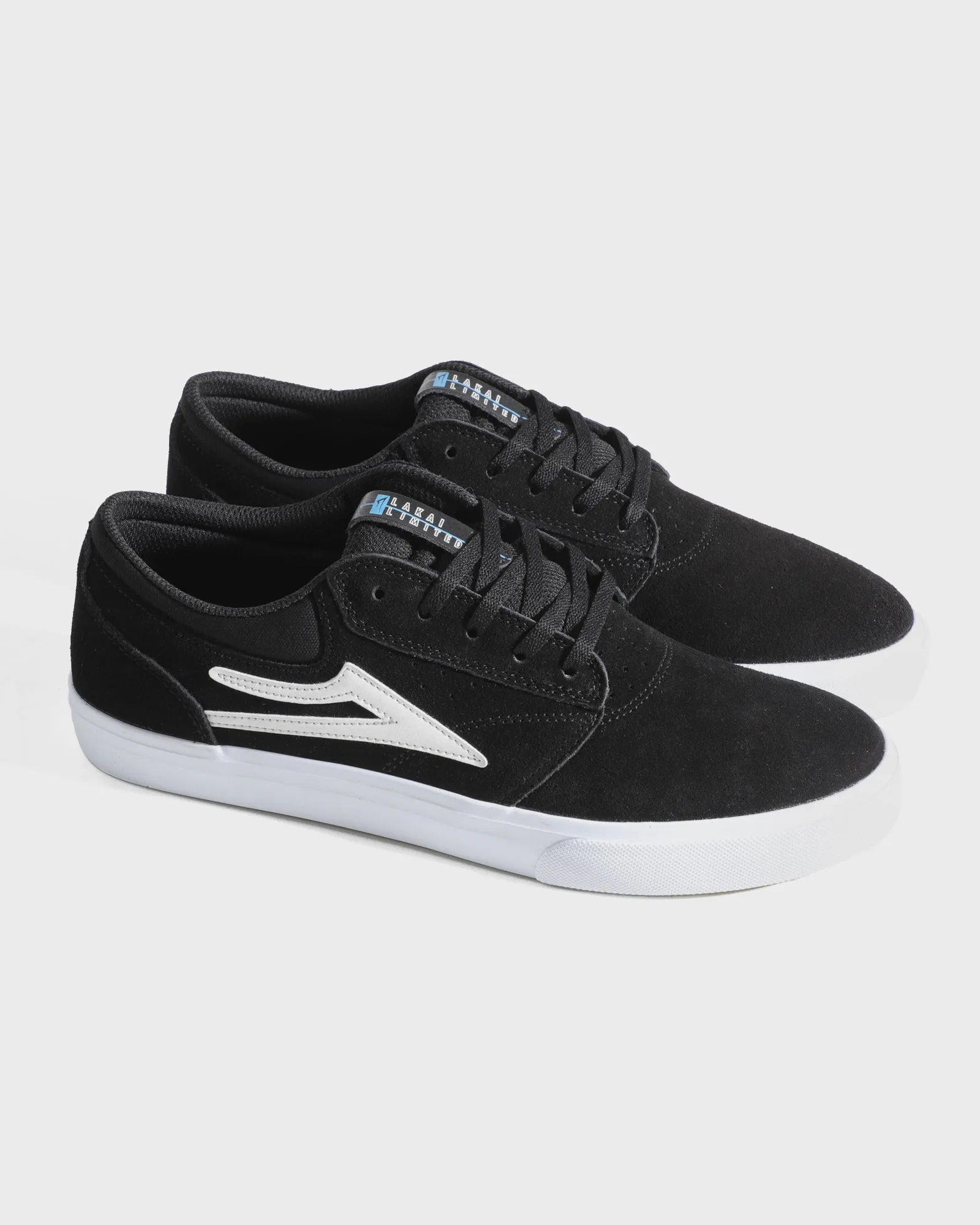 Griffin - Black Suede Peak Step Wide Path