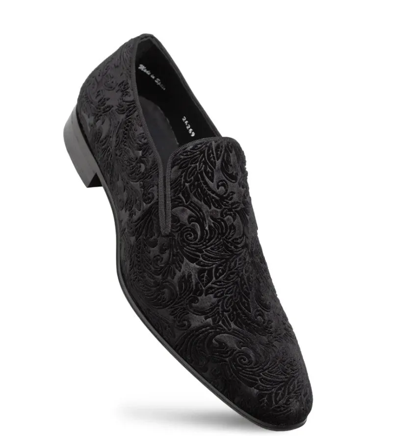 Heat Mode High Top Style: Travolta Velvet Formal Loafer
