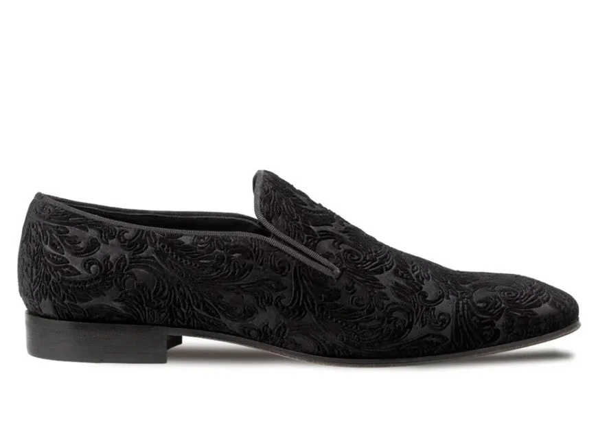 Style: Travolta Velvet Formal Loafer Casual