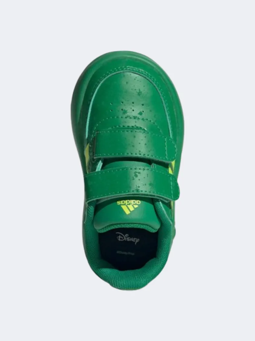 Antique Glow Nature Walk Adidas Breaknet Monsters Infant Boys Sportswear Shoes Green/Solar/Black