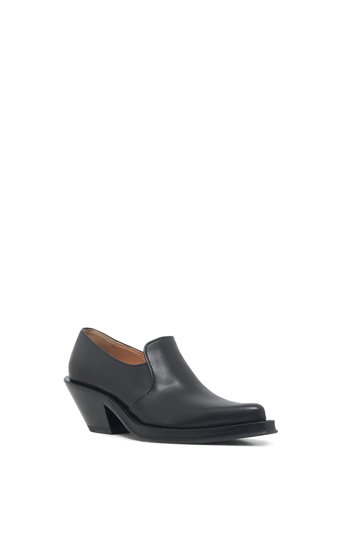 Commuter Shoes Jack Loafer in Black Nappa Leather