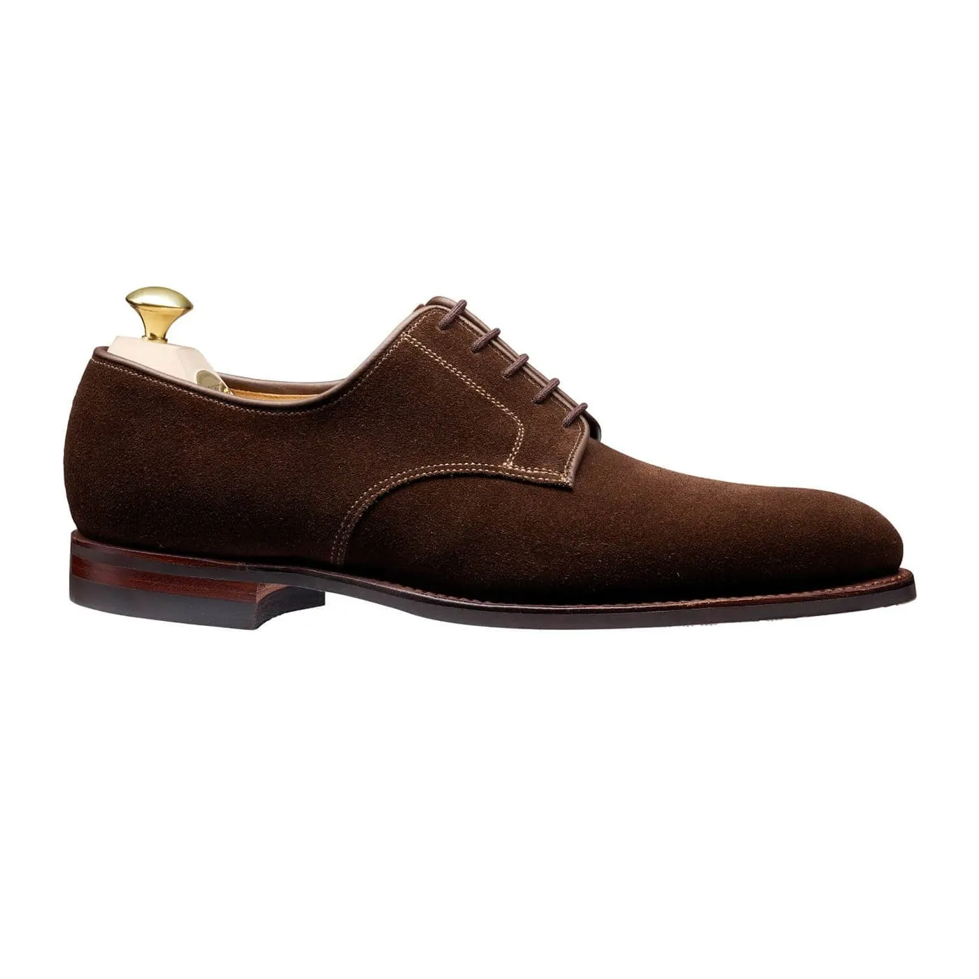 Urban Elegance Professional Look Bristol 3 Dark Brown Suede