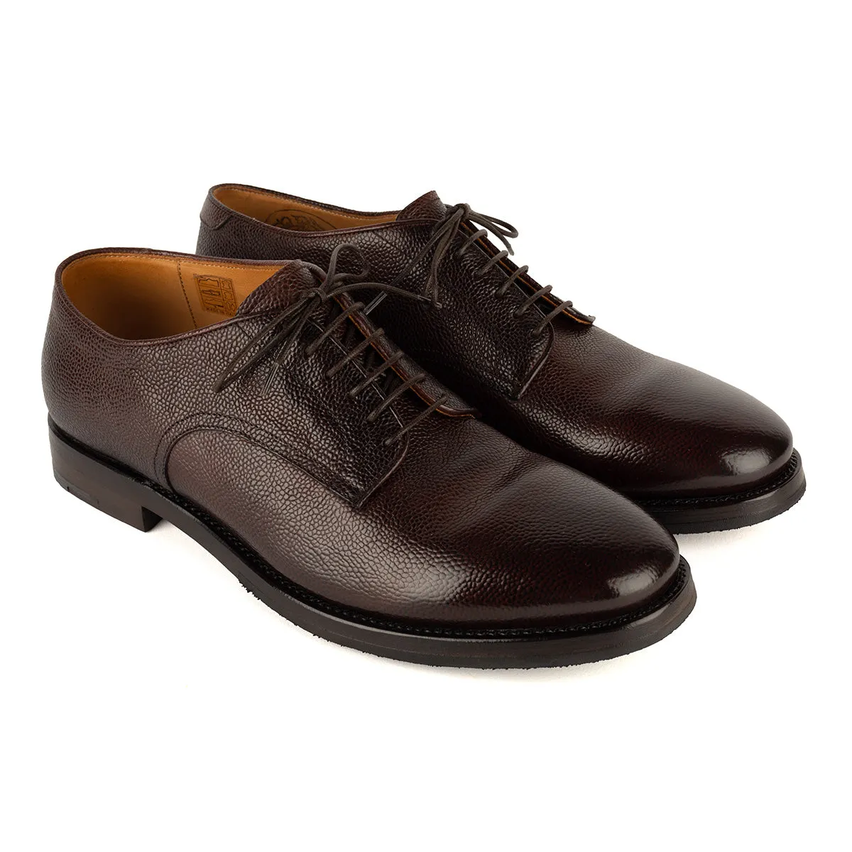 Ethan 59002<br> Textured calf derby shoes Formal Shoes