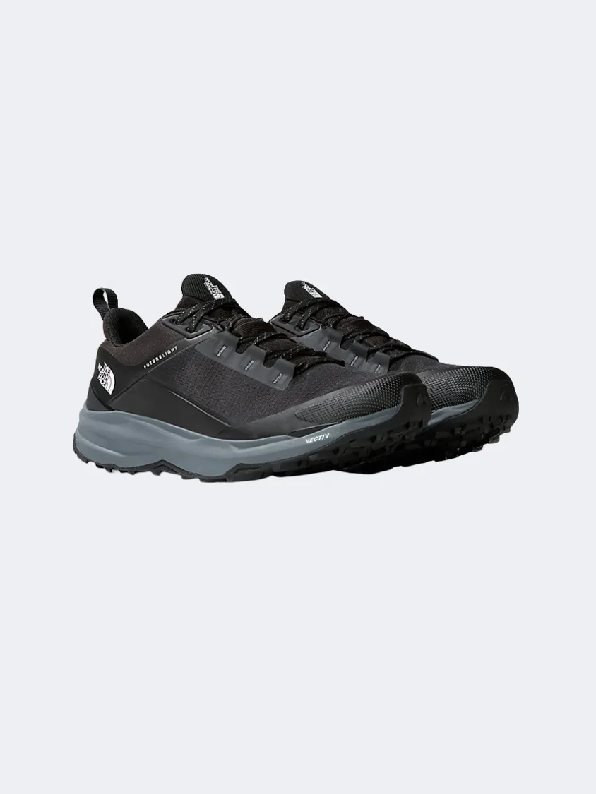 The North Face Vectiv Exploris Ii Men Hiking Shoes Black/Grey Forest Path