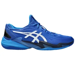Dry Lining Asics Court FF 3 Novak Tennis Shoes - Tuna Blue/Pure Silver