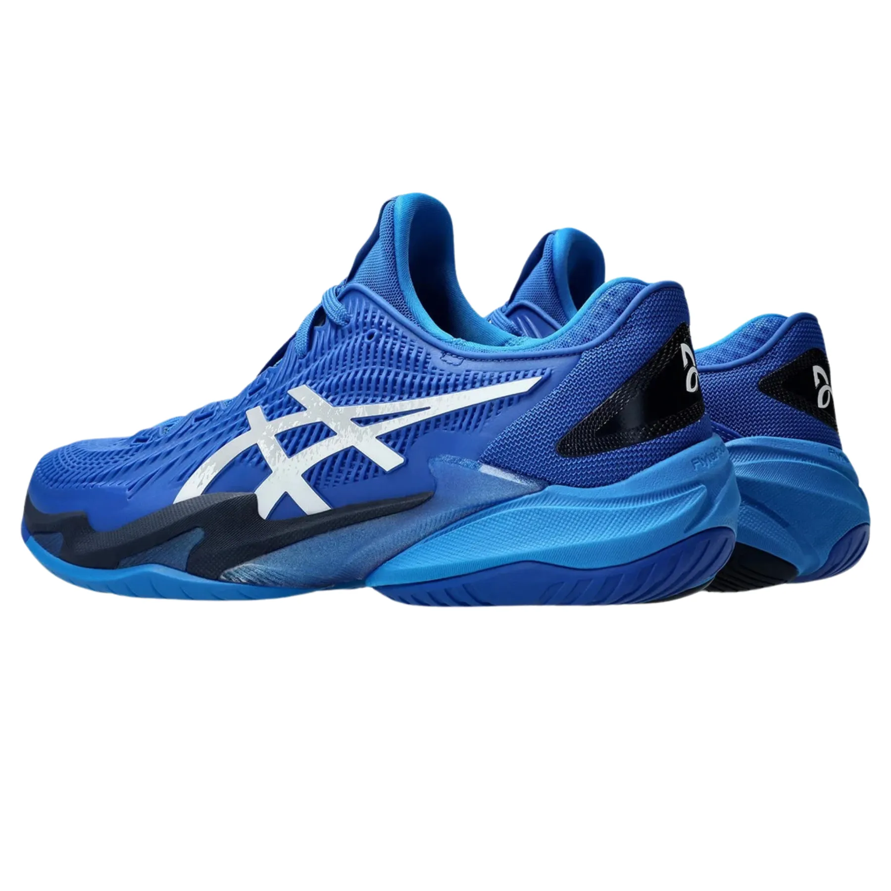 Asics Court FF 3 Novak Tennis Shoes - Tuna Blue/Pure Silver Active Lifestyle Mobility Focus