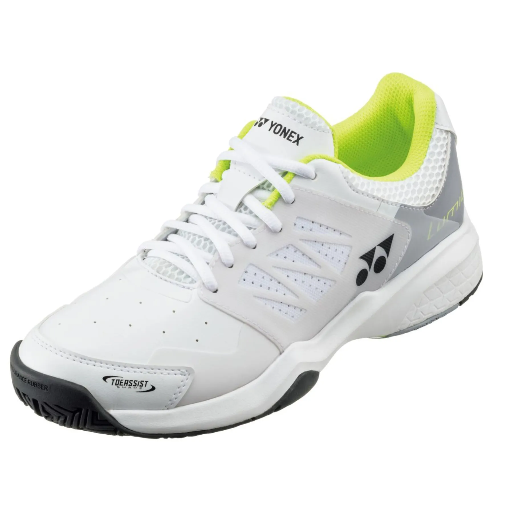 Yonex Lumio 3 All Court White/Lime Mens Tennis Shoes 2023 Easy Walk Agile Step