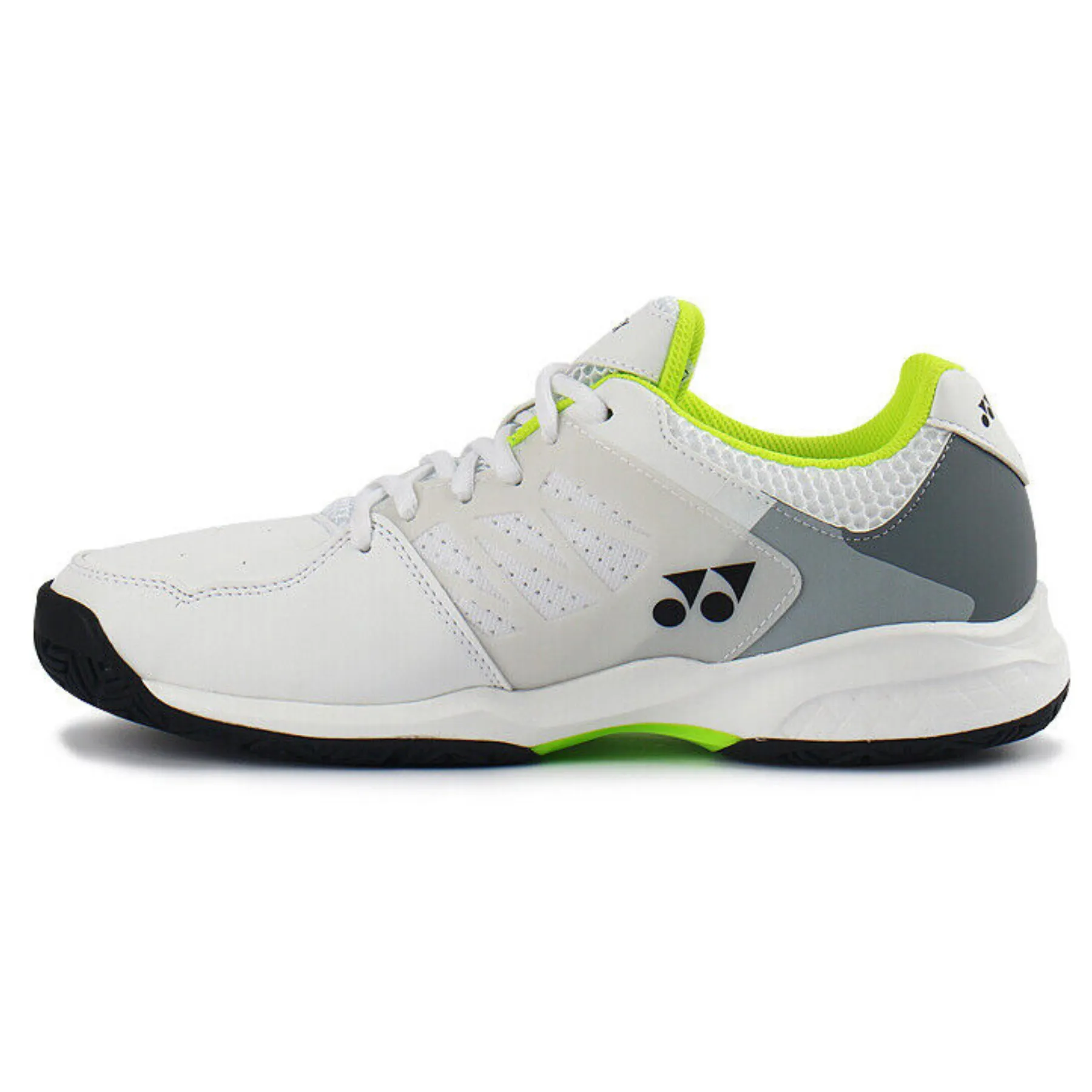 Mobility Gear Yonex Lumio 3 All Court White/Lime Mens Tennis Shoes 2023