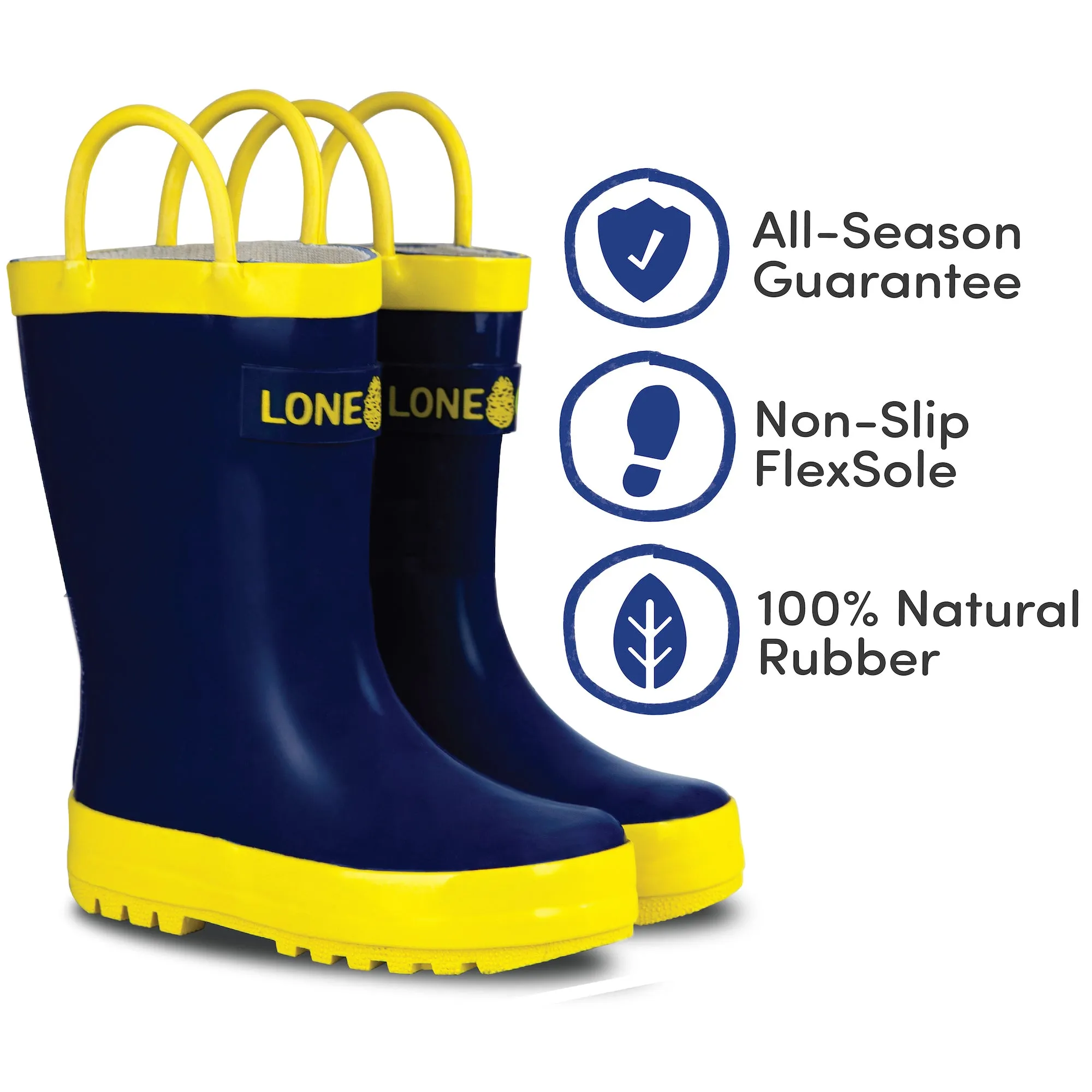 Chilly Walk Protection Navy Blue Rain Boot