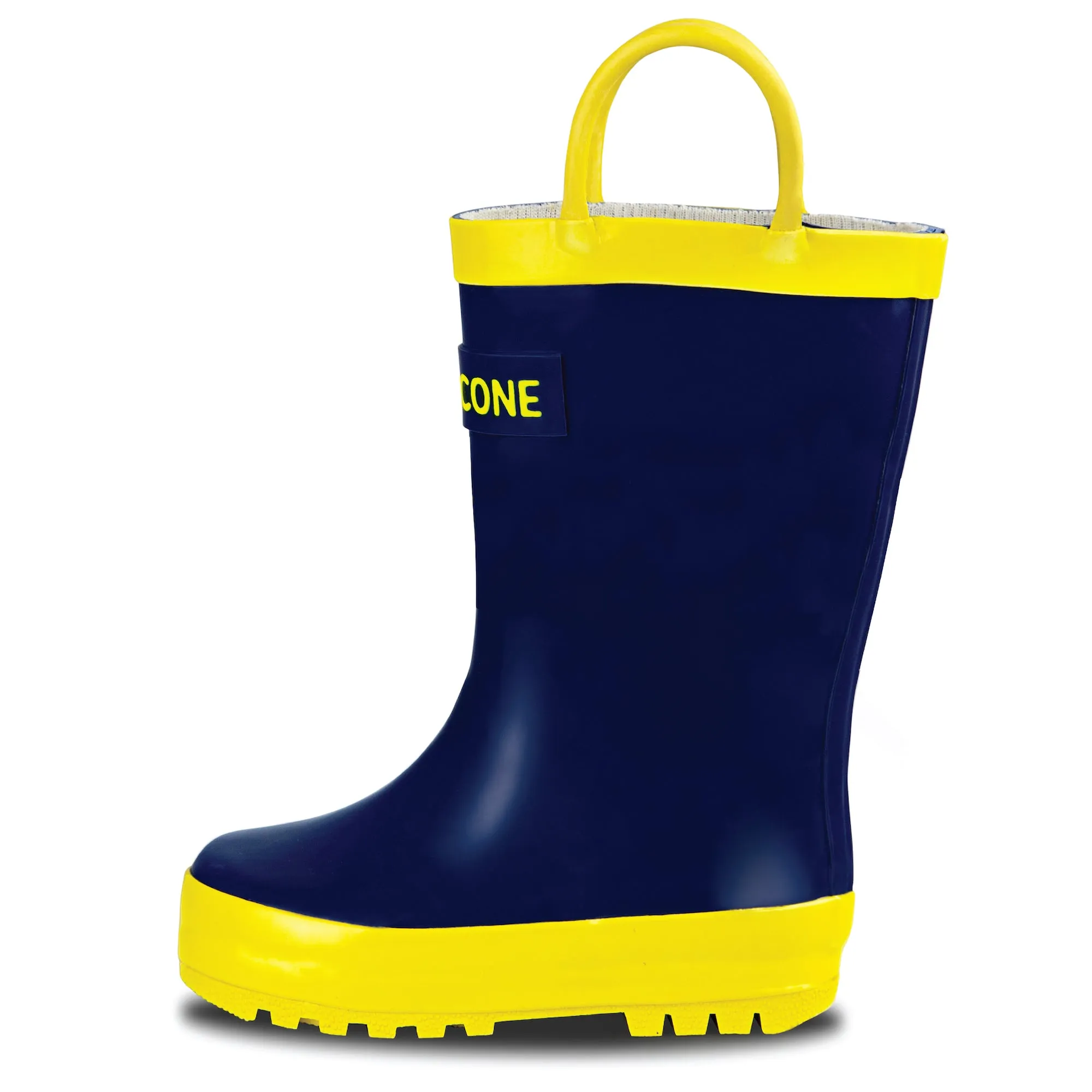 Heavy Storm Functional Walk Gear Navy Blue Rain Boot