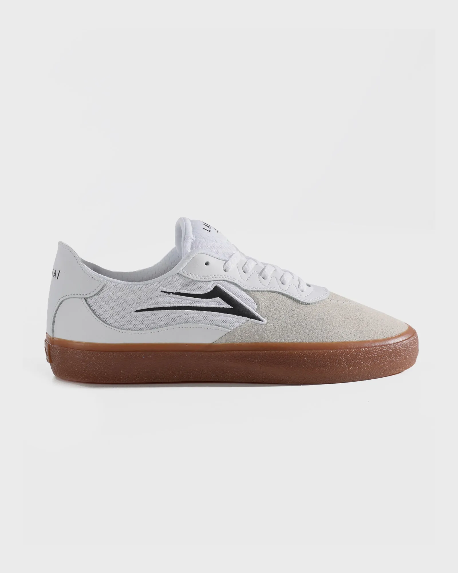 Essex - White/Gum Leather shape fit
